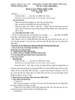 bao cao tong ket lop 3 NH 2010  2011