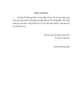 Đánh giá hiệu quả đầu tư của hạng mục nâng cấp các công trình thủy lợi trong tiểu dự án nâng cấp các công trình thủy lợi và giao thông nông thôn huyện lạc sơn, tỉnh hòa bình 