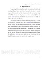 Quản lí hoạt động của tổ chuyên môn