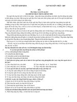 ÔN HÈ T.V LỚP 4 LÊN 5