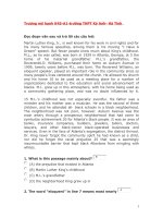 bài tập đọc hiểu