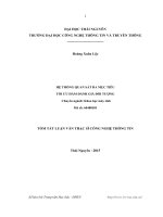 Hệ thống quan sát đa mục tiêu tối ưu hàm đánh giá đối tượng 