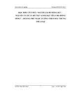 Đọc   hiểu tuỳ bút người lái đò sông đà   nguyễn tuân và bút kí ai đã đặt tên cho dòng sông   hoàng phủ ngọc tường theo