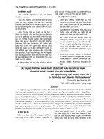 Xây dựng phương pháp phát hiện chất màu bị cấm sử dụng pigment red 53 trong son môi và phấn má 