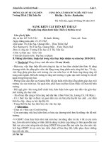 GIÁO DỤC MÔI TRƯƠNG TRONG CÁC MÔN HỌC