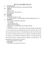 Giáo án tấm thiệp làm tặng cô