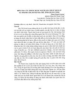 Điều tra cây thuốc được người sán chỉ sử dụng ở thanh lâm, huyện ba chẽ, tỉnh quảng ninh 