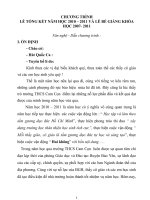 Chương trình lễ tổng kết và bế giảng năm học 2011