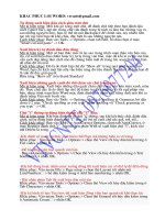 Khắc phục lỗi trong Word