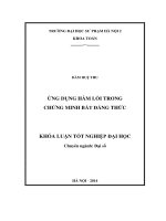 Ứng dụng hàm lồi trong chứng minh bất đẳng thức (KL06595)