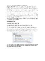 Tự tạo giao diện cá tính cho Firefox với Stratiform