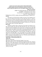 Khảo sát sự đa dạng hàm lượng rotundin trong một số loài stephania lour  ở việt nam bằng phương pháp sắc ký lớp mỏng hiệu năng cao 