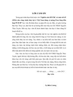 Nghiên cứu bê tông cường độ cao có mác tới 65 (MPa) cho công trình thủy lợi ở việt nam dùng xi măng pooc lăng hỗn hợp PCB 40 