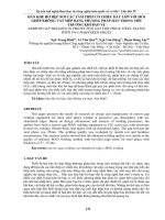 HÀN KHE hở hẹp nối các tấm THÉP có CHIỀU dày lớn với mối GHÉP KHÔNG vát mép BẰNG PHƯƠNG PHÁP hàn TRONG môi TRƯỜNG KHÍ bảo vệ