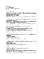 nitơ, phốt pho kiến thức ôn đại học