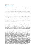 Bài học về sự tha thứ