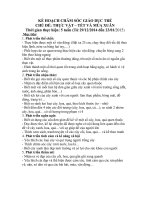 Giáo án thực vật lớp mầm 2014 2015