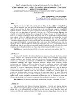 TỐI ưu hóa đa mục TIÊU các THÔNG số CHẾ độ GIA CÔNG EDM điện cực ĐỊNH HÌNH