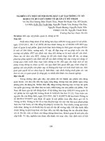 Nghiên cứu một số nội dung bất cập tại thông tư số 06 2011 TT BYT quy định về quản lý mỹ phẩm 