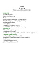 Chủ đề đồ dùng đồ chơi cho trẻ