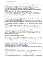 Tắt một số dịch vụ để tăng tốc PC