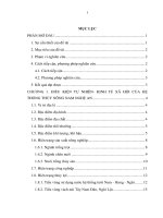 Nghiên cứu đánh giá tình hình hạn hán và đề xuất các giải pháp chống hạn cho hệ thống thủy nông nam nghệ an 