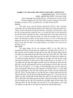 Nghiên cứu bào chế tiểu phân nano chứa artesunat 1 