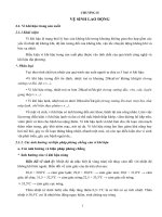 CHƯƠNG II vệ sinh lao động 