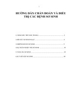 HƯỚNG dẫn CHẨN đoán và điều TRỊ các BỆNH sơ SINH