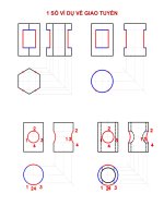 1 số ví dụ về GIAO TUYẾN