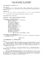 Gợi ý đáp án đề thi TN Môn Ngữ văn 12 ( 2011)