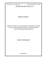 Nghiên cứu đánh giá an toàn đập trên cơ sở đường quá trình lũ đến và công trình tháo lũ khu vực tỉnh quảng ninh có xét đến điều kiện biến đổi khí hậu 