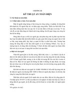 CHƯƠNG III kỹ thuật an toàn điện -giáo trình an toàn lao động