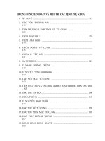 HƯỚNG dẫn CHẨN đoán và điều TRỊ các BỆNH PHỤ KHOA