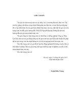 Nghiên cứu hoàn thiện quy trình quản lý dự án cải tạo nâng cấp kênh i4 4 huyện duy tiên, tỉnh hà nam 