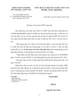 thành lập Hội đồng tuyển sinh lớp 10 năm học 2011 2012