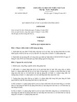 Nghi định 34/2011/NĐ CP qui định xử lý kỷ luật Công chức