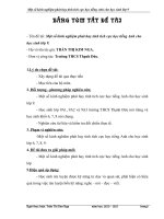 Một số kinh nghiệm phát huy tính tích cực học tiếng Anh cho học sinh lớp 9