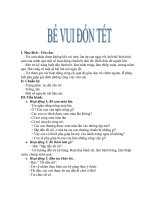 Bé vui đón tết mầm non