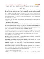 Cách giúp nhà tuyển dụng sàng lọc hồ sơ xin việc hiệu quả