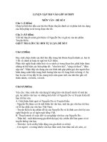 Ôn tập vào THPT môn Văn đề 9