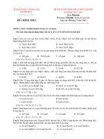 de thi vao chuyen hoa lam son