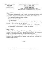 de va DA thi van chuyen lop 10