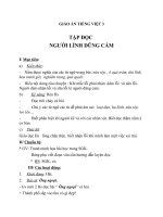 Giáo án tiếng việt 3 tuần 5 bài tập đọc   người lính dũng cảm 6 