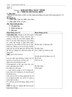 GIÁO án TIN học lớp 5   (từ tuần 1 đến tuấn 5) 