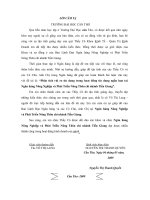 phân tích rủi ro tín dụng tại ngân hàng nông nghiệp và phát triển nông thôn chi nhánh tiền giang 