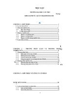 phân tích tình hình quản lí và hiệu quả sử dụng tài sản cố định tại công ty cổ phần dược hậu giang 