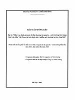 Dự án   điều tra, đánh giá mức độ tổn thương tài nguyên   môi trường, khí tượng thủy văn biển việt nam; dự báo thiên tai, ô nhiễm môi trường tại các vùng biển  pdf 