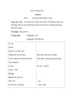 Giáo án tiếng việt 3 tuần 5 bài chính tả   nghe   viết người lính dũng cảm, phân biệt nl, eneng, bảng chữ 2 