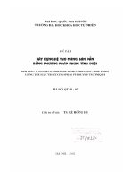 Xây dựng hệ tạo màng bán dẫn bằng phương pháp phun tĩnh điện   đề tài NCKH  QT 01 02 pdf 